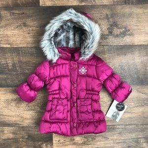 London Fog Pink Jacket Coat NWT Size 12M